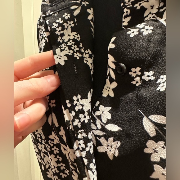 Calvin Klein Floral Printed Midi Shirt Dress - Picture 7 of 10